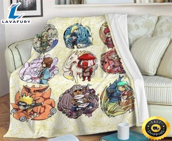 Shippuden Naruto Premium Fleece Blanket Gift For Fan