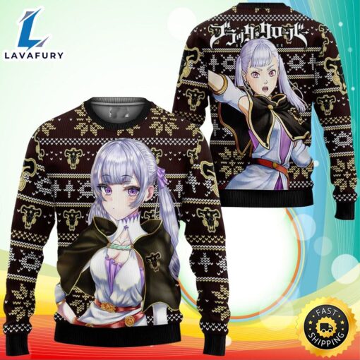 Silva Noelle Black Clover Manga Anime Ugly Sweater