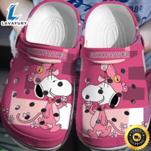 Snoopy X Pink Panther Crocs…