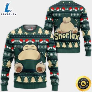 Snorlax Anime Pokemon Ugly Sweater