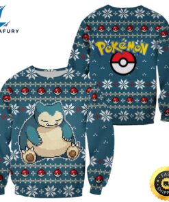 Snorlax Pokemon Ugly Sweater