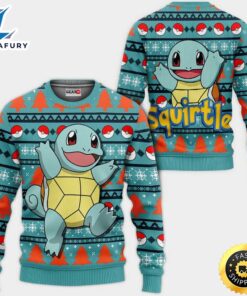Squirtle Anime Pokemon Ugly Sweater