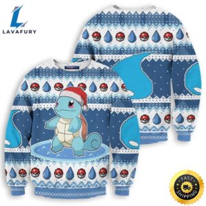 Squirtle Pokemon Ugly Sweater
