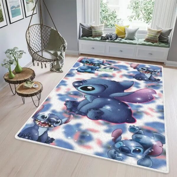 Stitch Area Rug Living Room For Fans