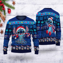 Stitch Christmas Ugly Sweater Candy