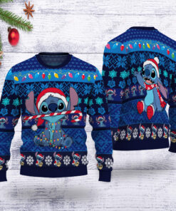 Stitch Christmas Ugly Sweater Candy