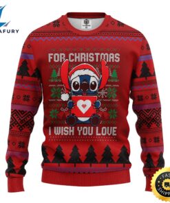 Stitch Heart Ugly Sweater For…