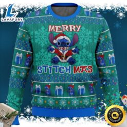 Stitch Merry Stitchmas Disney Ugly…