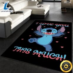 Stitch Sticker Rug Disney Rug…