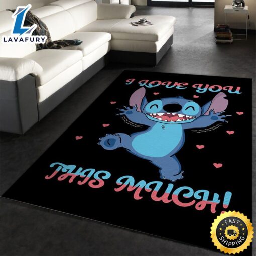 Stitch Sticker Rug Disney Rug Carpet