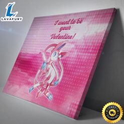 Sylveon Your Valentine Pokemon Canvas Print Wall Art 2 cpf6yy.jpg