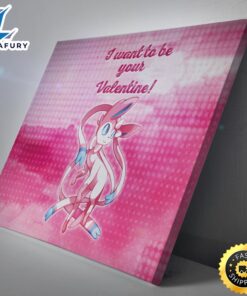 Sylveon Your Valentine Pokemon Canvas Print Wall Art 2 cpf6yy.jpg