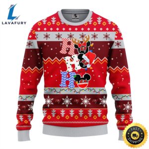 Tampa Bay Buccaneers HoHoHo Mickey Christmas Ugly Sweater 1 wwfxms.jpg