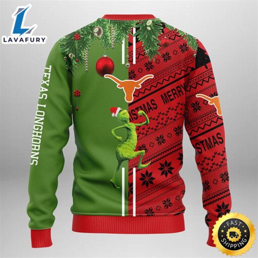 Texas Longhorns Grinch & Scooby-doo Christmas Ugly Sweater