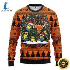 Texas Longhorns Minion Christmas Ugly…