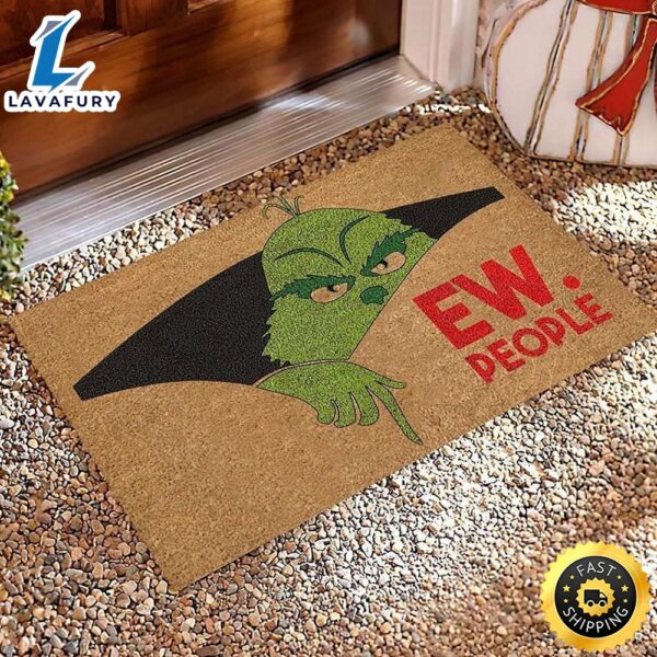 The Grinch Christmas Doormat Floor Mat