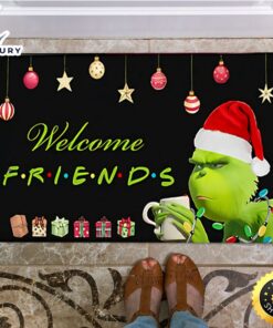 The Grinch Door Mat Welcome…