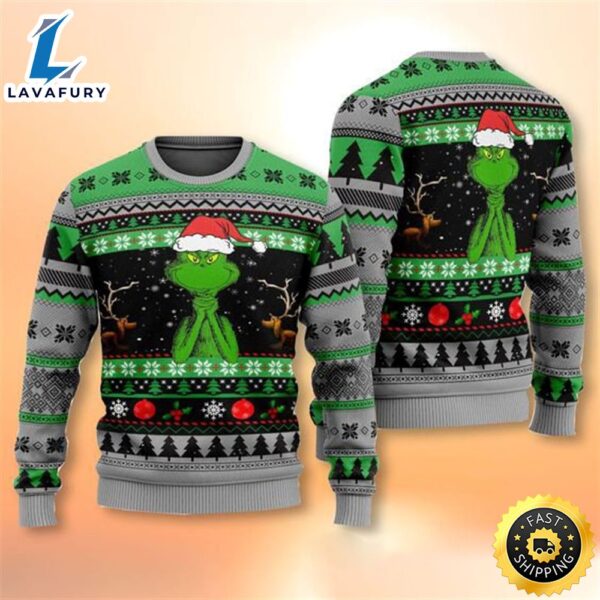 The Grinch Merry Grinchmas Funny Christmas Sweater