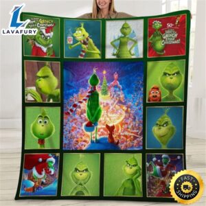 This Is My Christmas Movie Grinch Blanket