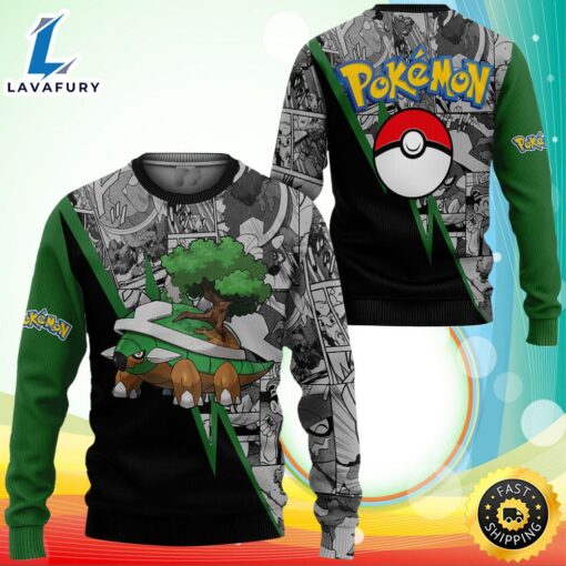 Torterra Anime Pokemon Ugly Sweater