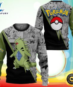 Tyranitar Anime Pokemon Ugly Sweater