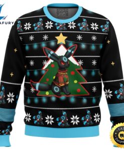 Umbreon Pokemon Ugly Christmas Sweater