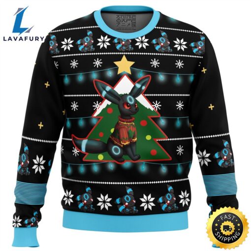 Umbreon Pokemon Ugly Christmas Sweater