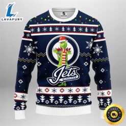 Vancouver Canucks Funny Grinch Christmas…