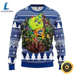 Vancouver Canucks Grinch Hug Christmas…