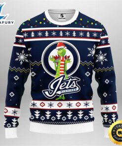 Winnipeg Jets Funny Grinch Christmas…