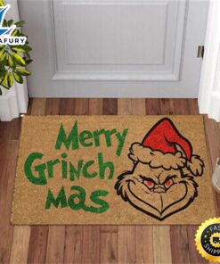 r Grinch Christmas Decorations Rug Ornament Xmas Gift Xmas Party Doormat