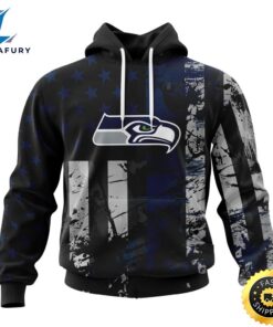 Personalized Seattle Seahawks Classic Grunge…