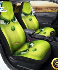 Angry Grinch Car Seat Covers…
