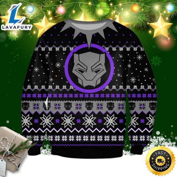Black Panther Marvel Movie 2022 Marvel Christmas Sweater