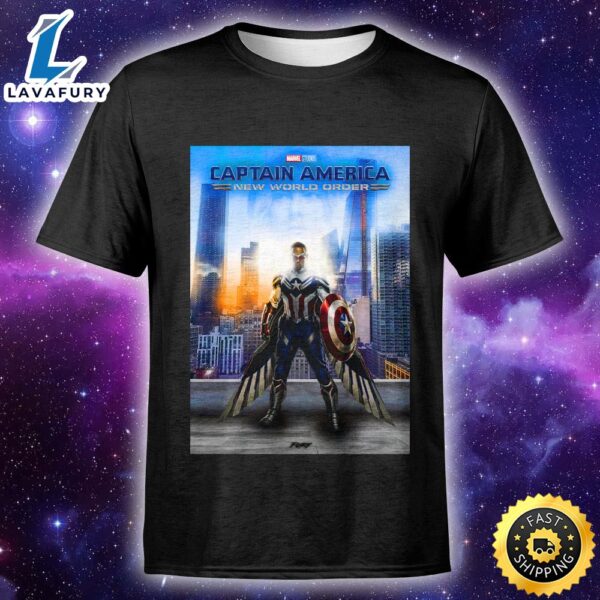 Captain America New World Order 2024 Unisex T-shirt