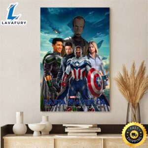 Captain America New World Order Fan Canvas