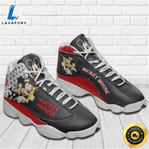 Cartoon Gift Idea Mickey Mouse Printed JD13 Name Shoes Sport Team For Men For Fan