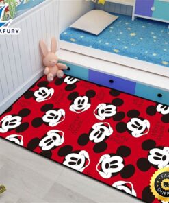 Cartoon Mickey Mouse Minnie Playmat Kitchen Door Mat Kids Boys Girls Game Mat Winnie The Pooh Bedroom Carpet