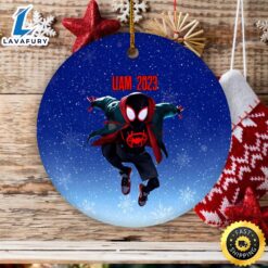 Custom Miles Morales Ornament, Spider…