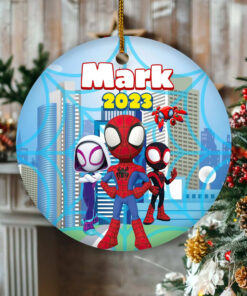 Custom Spidey Ornaments 2023, Marvel…