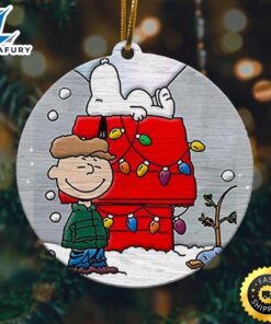 Cute Snoopy 5 Christmas Ornament…