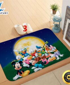 Disney Mickey Minnie Carpet Non-Slip…