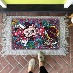 Disney Minnie Mouse Stained Glass…