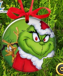 Grinch Christmas Ornaments Custom Gift Year