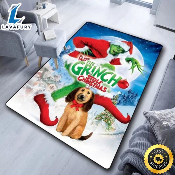 Grinch Dr. Seuss How The Grinch Stole Christmas Movie Grinch Area Rug
