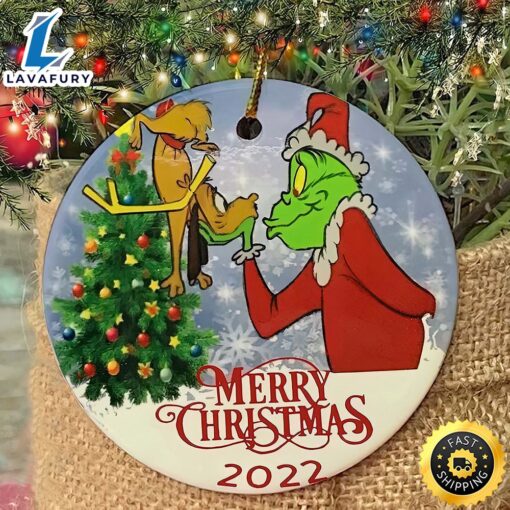 Grinch Merry Christmas 2023 Grinch Christmas Tree Ornament