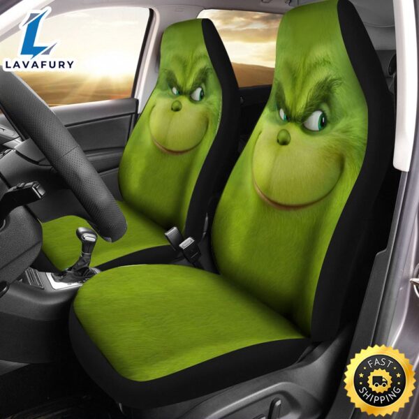 Grinch Merry Christmas Car Seat Covers