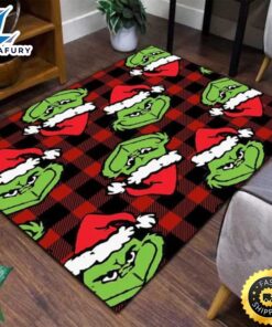 Grinch Red And Black Plaid…