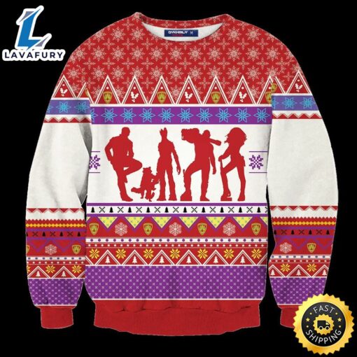 Guardians of the Christmas Galaxy Movie Marvel Christmas Sweater