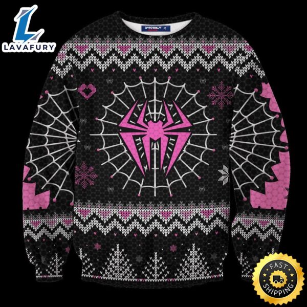 Gwen Stacy Ghost-Spider Marvel Ugly Christmas Sweater